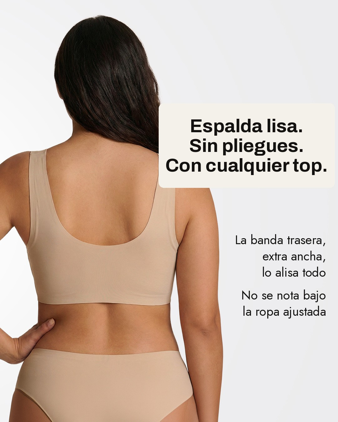 Sujetador push-up sin aros con gel