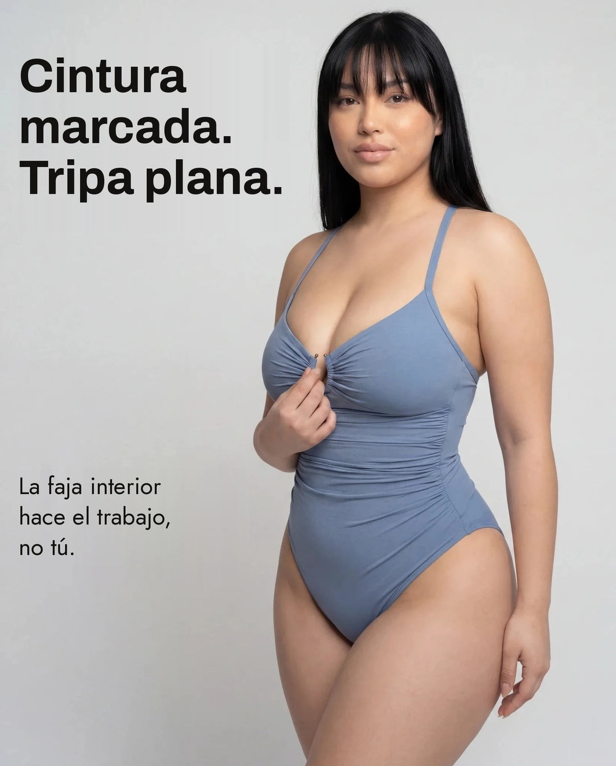 Bañador moldeador con anilla