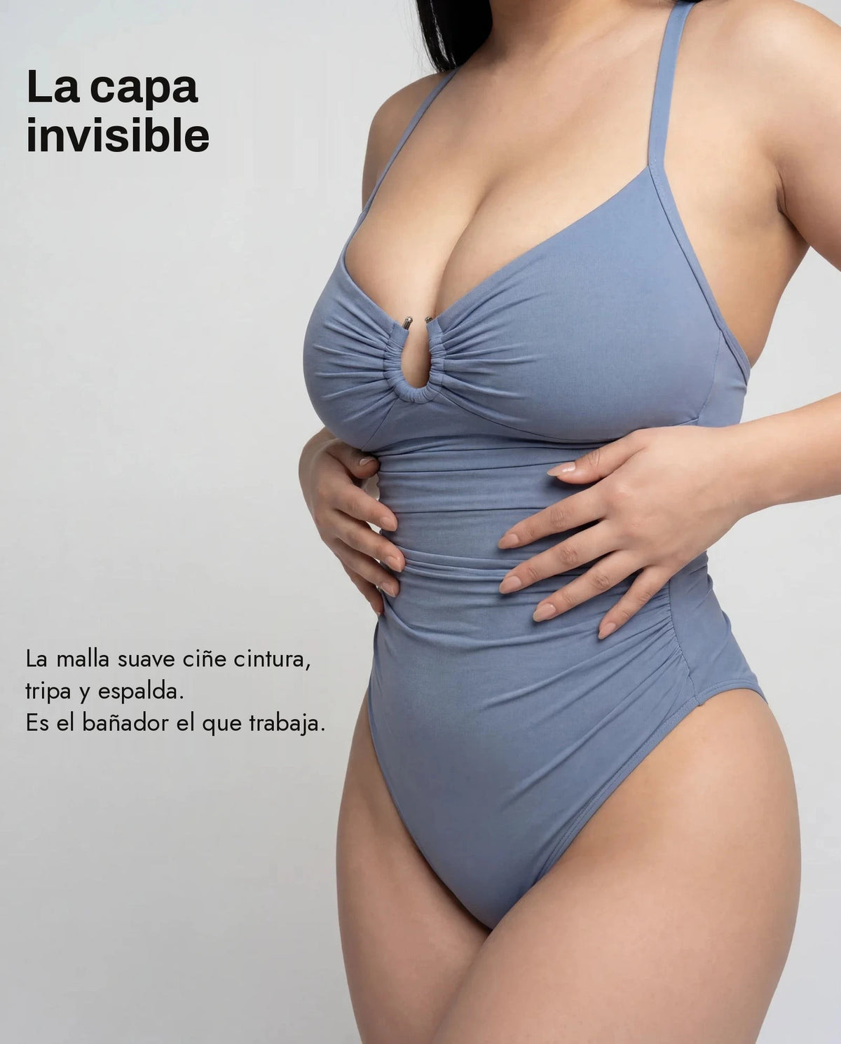 Bañador moldeador con anilla