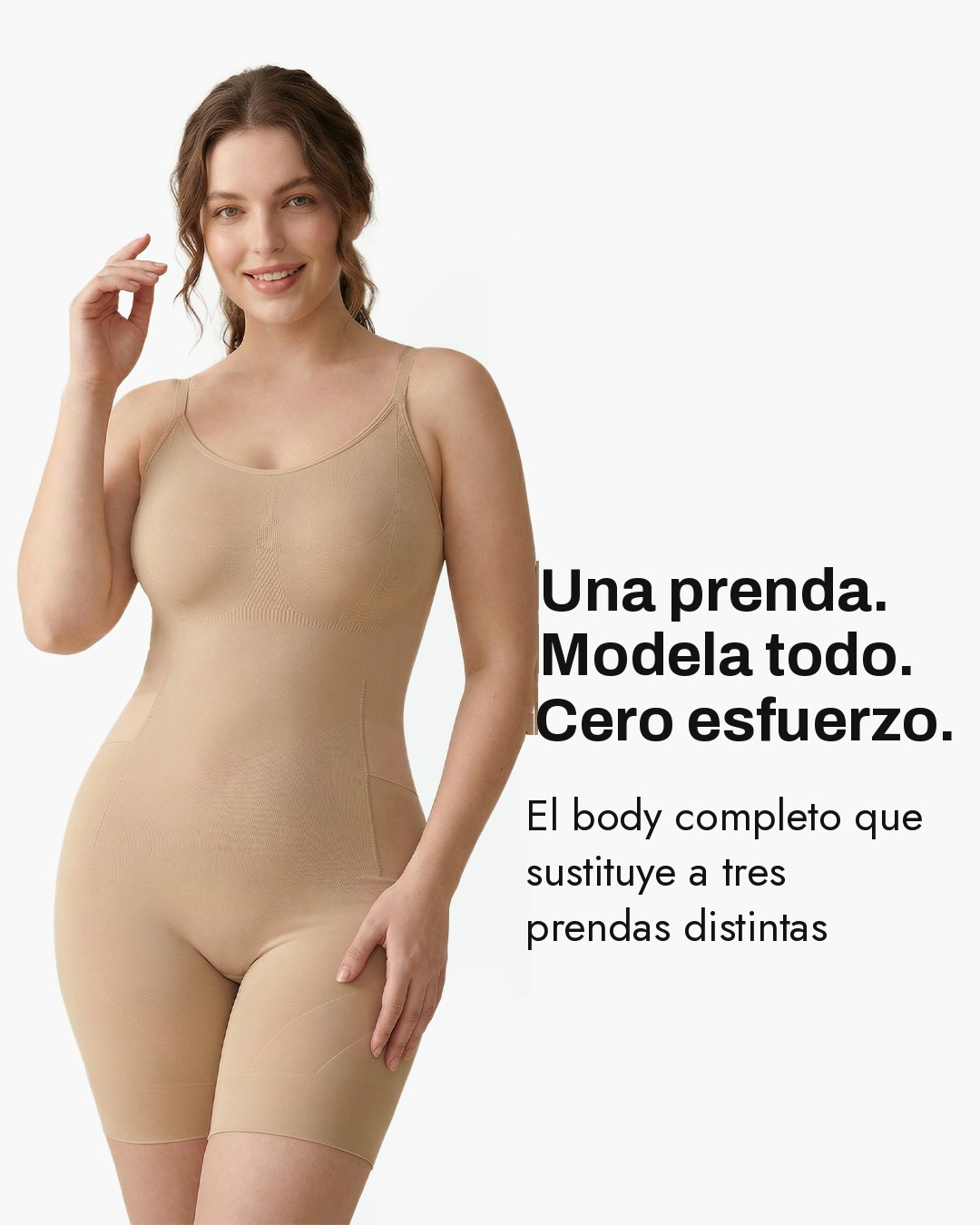 Body moldeador completo con abertura