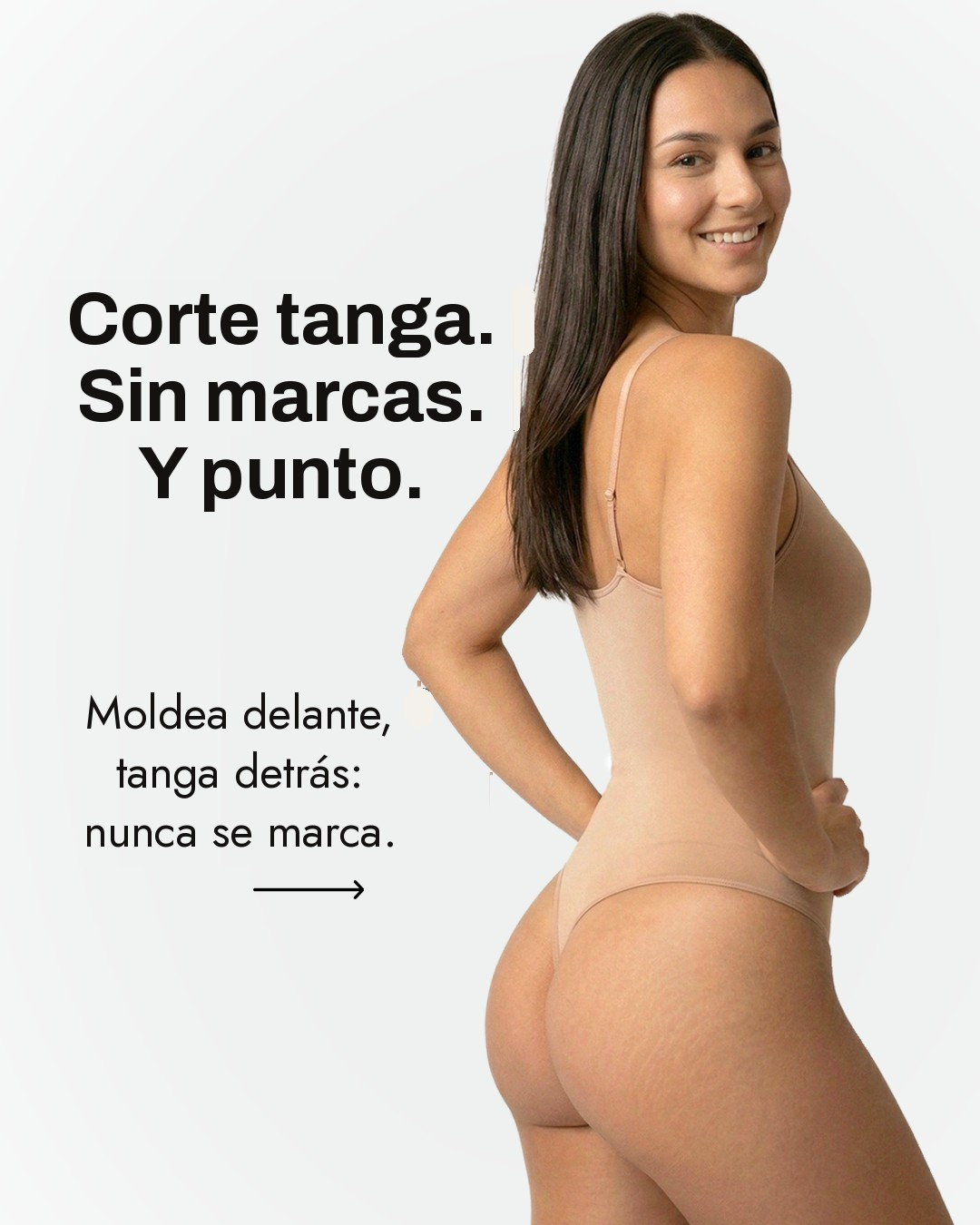 Body moldeador invisible con tanga – imagen 2