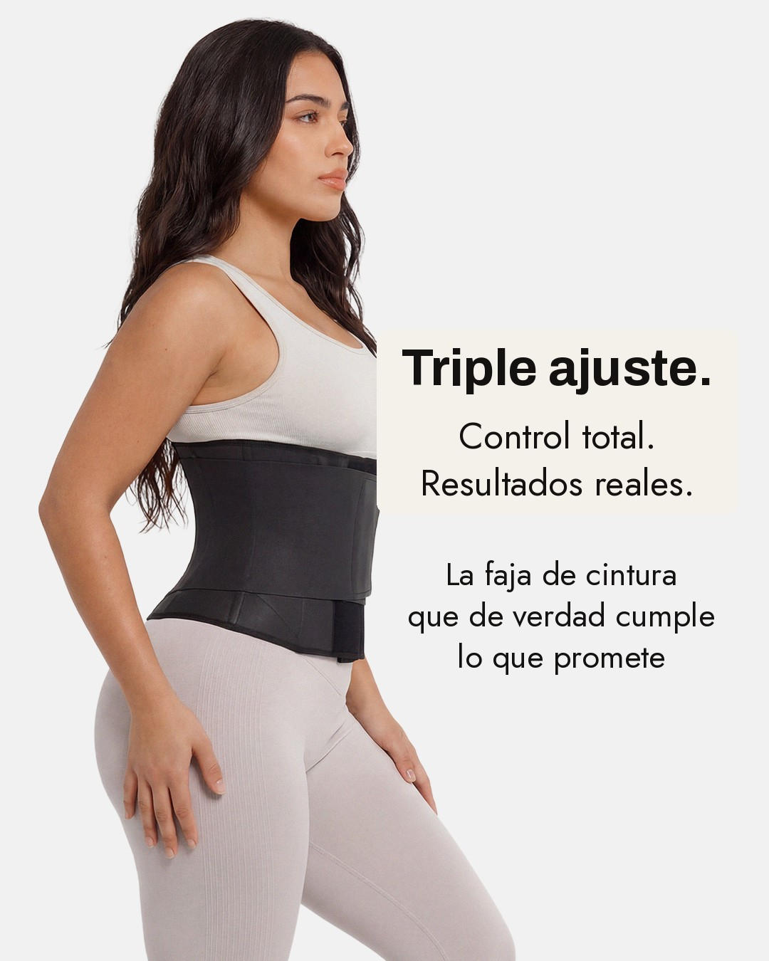 Faja reductora de cintura con triple ajuste – imagen 8