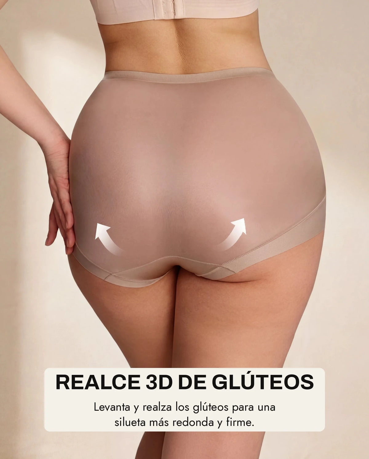 Pack de 6 bragas moldeadoras de tiro alto – imagen 3