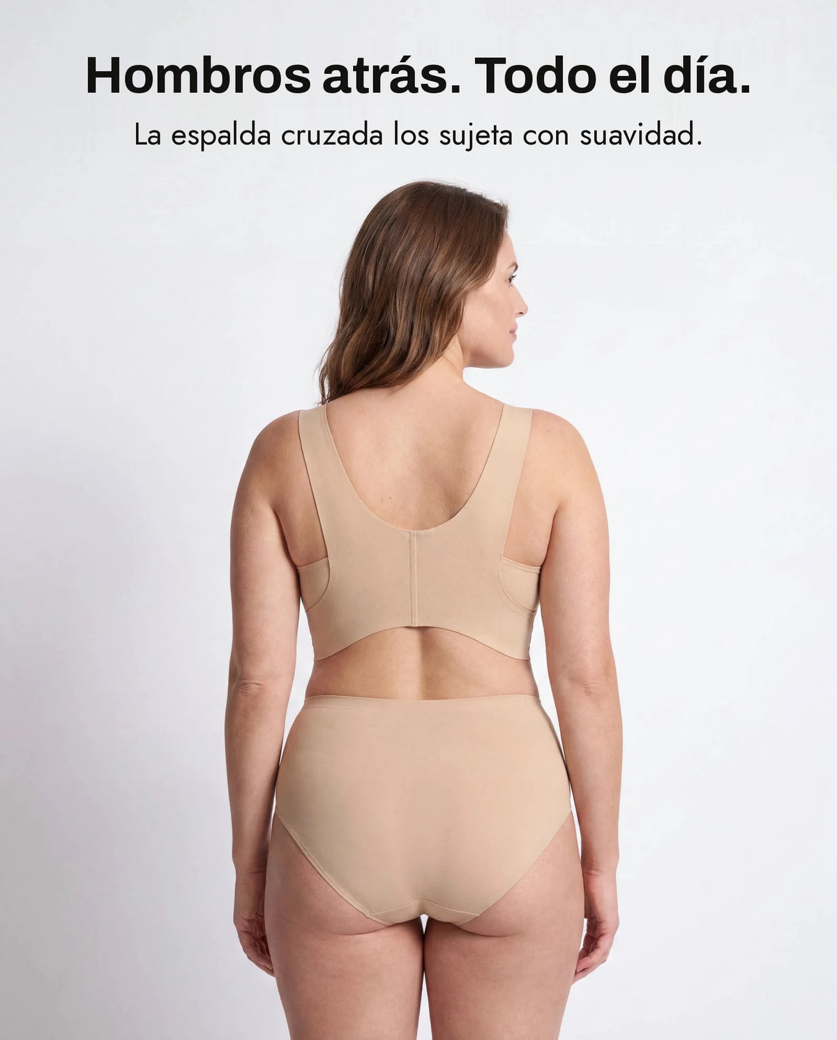 Sujetador corrector de postura con espalda cruzada – imagen 2