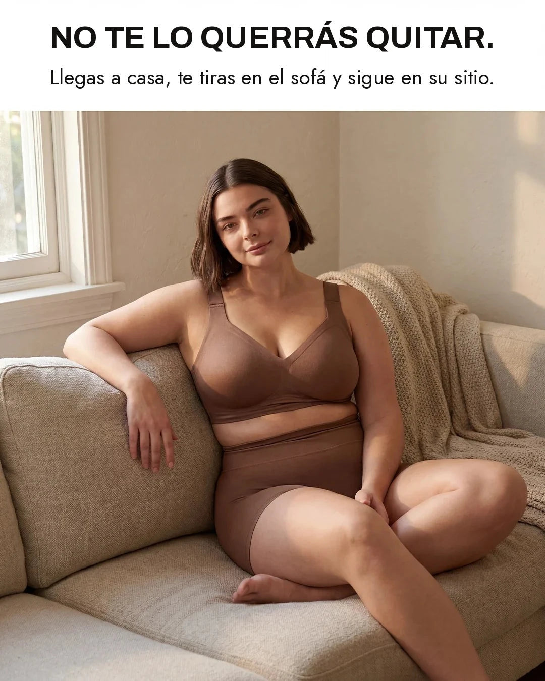Sujetador sin aros de cobertura total – imagen 9