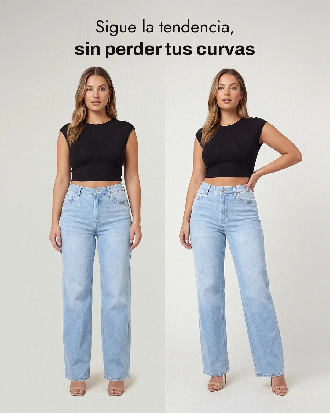 Vaqueros anchos efecto push-up – imagen 7
