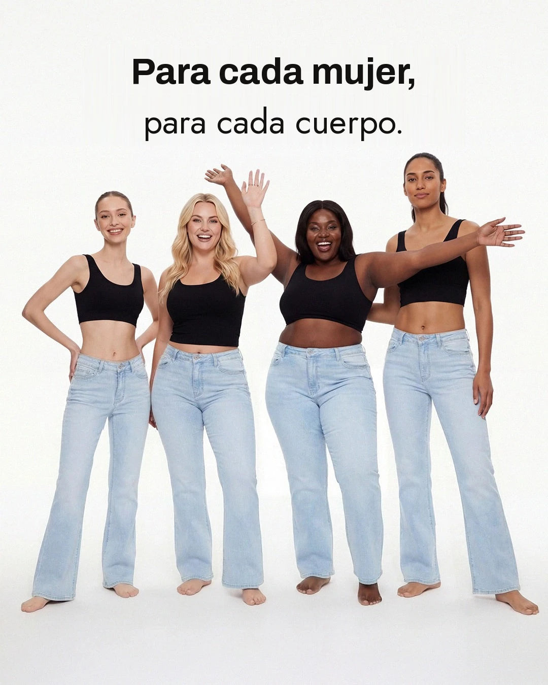 Vaqueros anchos efecto push-up – imagen 8