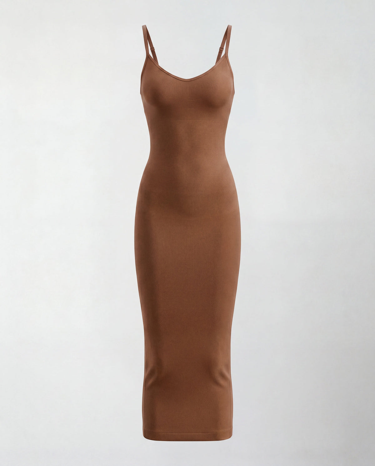 Vestido midi moldeador sin costuras – imagen 9