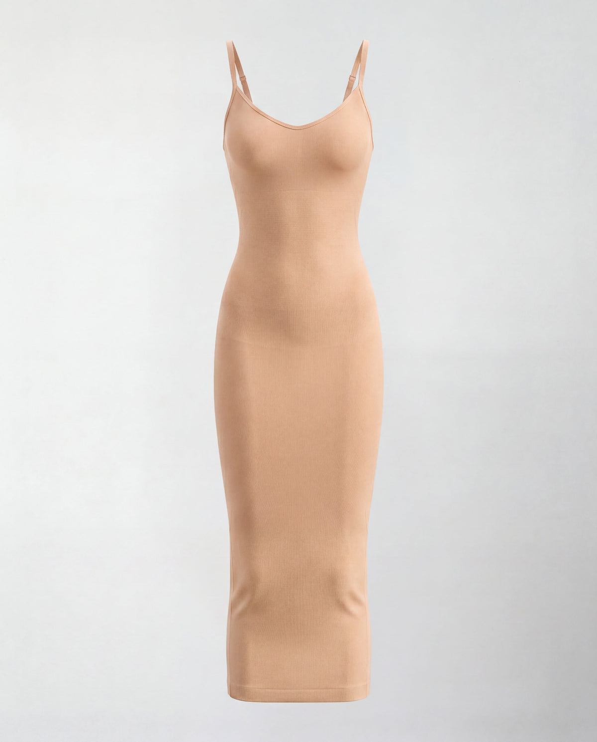 Vestido midi moldeador sin costuras – imagen 13